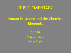 it is elementary - the OLLI at UCI Blog