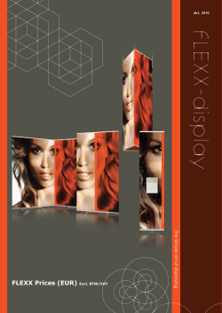 Prijsvoorbeelden Flexx banners