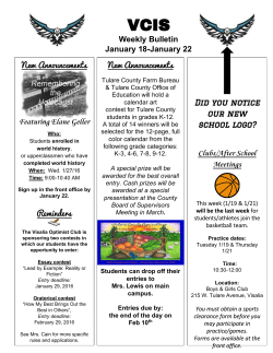 New Announcements Did you notice our new school logo? Clubs
