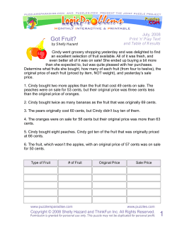 Print `n` - PuzzlersParadise