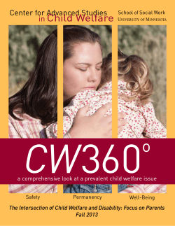 Center for Advanced Studies in Child Welfare