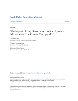 The Impact of Flag Desecration on Social Justice Movements: The