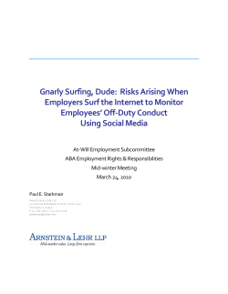 Gnarly Surfing, Dude - American Bar Association