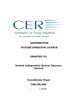 DISTRIBUTION SYSTEM OPERATOR LICENCE GRANTED TO