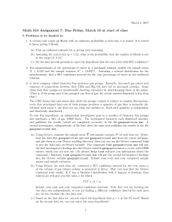 Math 318 Assignment 7: Due Friday, March 10 at start of class