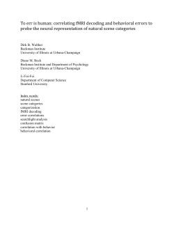 To err is human - Stanford Vision Lab