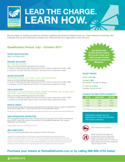 Learn More - Herbalife Events