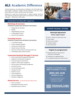 ALI: Academic Difference - Advanced Logic Industries
