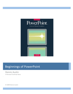 Beginnings of PowerPoint - Computer History Museum