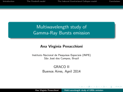 Multiwavelength study of Gamma