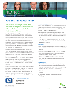 PaPerPort PSP DeSktoP for HP