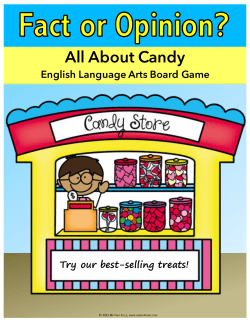 Fact or Opinion Board Game PREVIEW