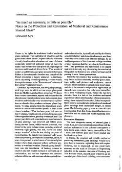 " As much as necessary, as little as possible" Notes on the