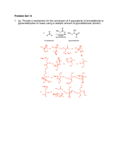 Problem Set 12 1. (a) Provide a mechanism for the conversion of 3