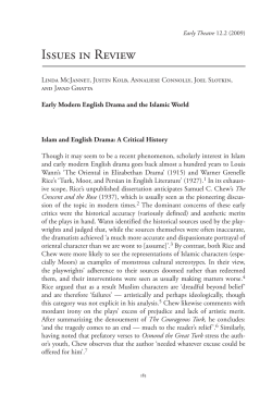 Issues in Review - Journal Production Services