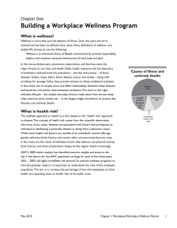 Building a Workplace Wellness Program