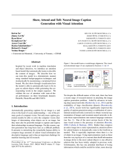 Show, Attend and Tell: Neural Image Caption Generation with Visual