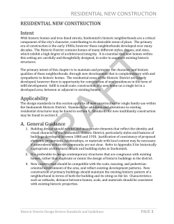 residential new construction