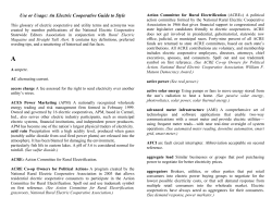 Use or Usage: An Electric Cooperative Guide to Style