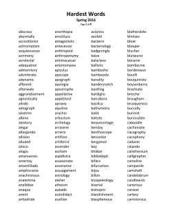 Hardest Words - cassville.k12.mo.us