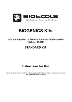BIOGENICS Kits