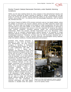 Fischer-Tropsch Catalyst Nanoscale Chemistry under Realistic