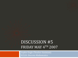 DISCUSSION #5