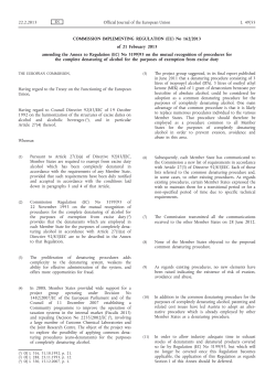 Commission Implementing Regulation (EU) No 162/2013 of 21