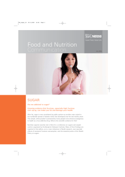 Food and Nutrition Communication