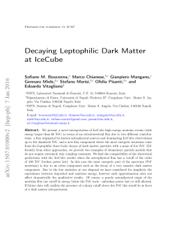 Decaying Leptophilic Dark Matter at IceCube