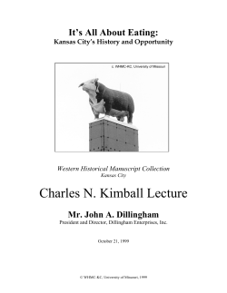 It`s All About Eating - The State Historical Society of Missouri