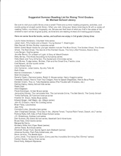 Grade 3 - The Stonington Free Library