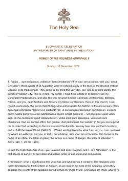 The Holy See