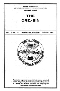 n 10 - Oregon Department of Geology and Mineral Industries