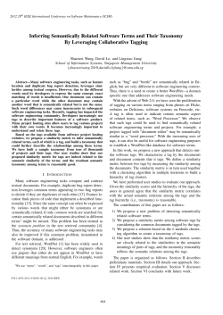 Inferring Semantically Related Software Terms and Their Taxonomy