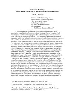 Myth and Materialism in White Noise and The Mezzanine