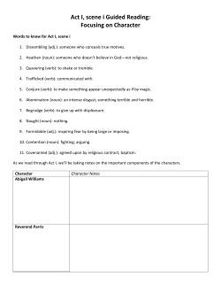 The Crucible Packet