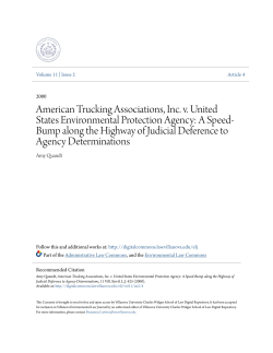 American Trucking Associations v. EPA