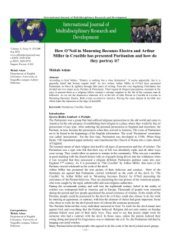 - International Journal of Multidisciplinary Research and