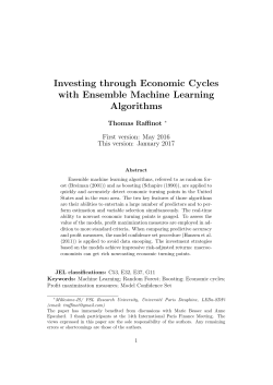 Investing through Economic Cycles with Ensemble Machine