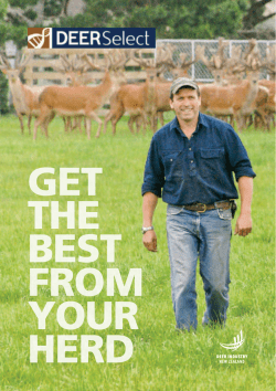 GET THE BEST FROM YOUR HERD