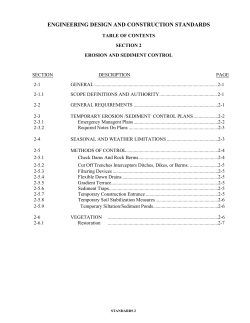 engineering design and construction standards