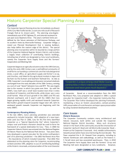 Carpenter - Town of Cary