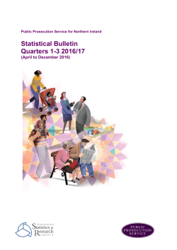 Statistical Bulletin Quarters 1-3 2016/17