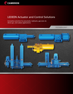 LEDEEN Actuator and Control Solutions