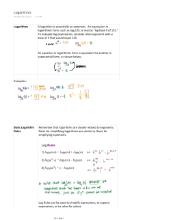 A2 Log Equations Change Base