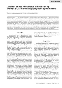 Analysis of Red Phosphorus in Resins using Pyrolysis
