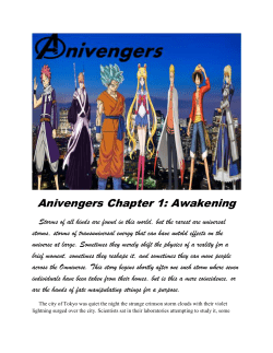 Anivengers Chapter 1: Awakening