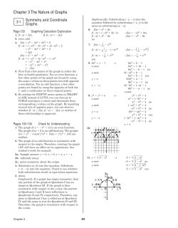 Chapter 3 The Nature of Graphs
