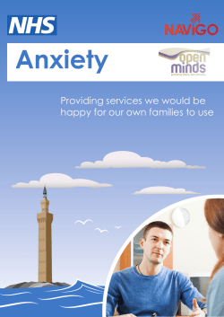 Anxiety - NAViGO